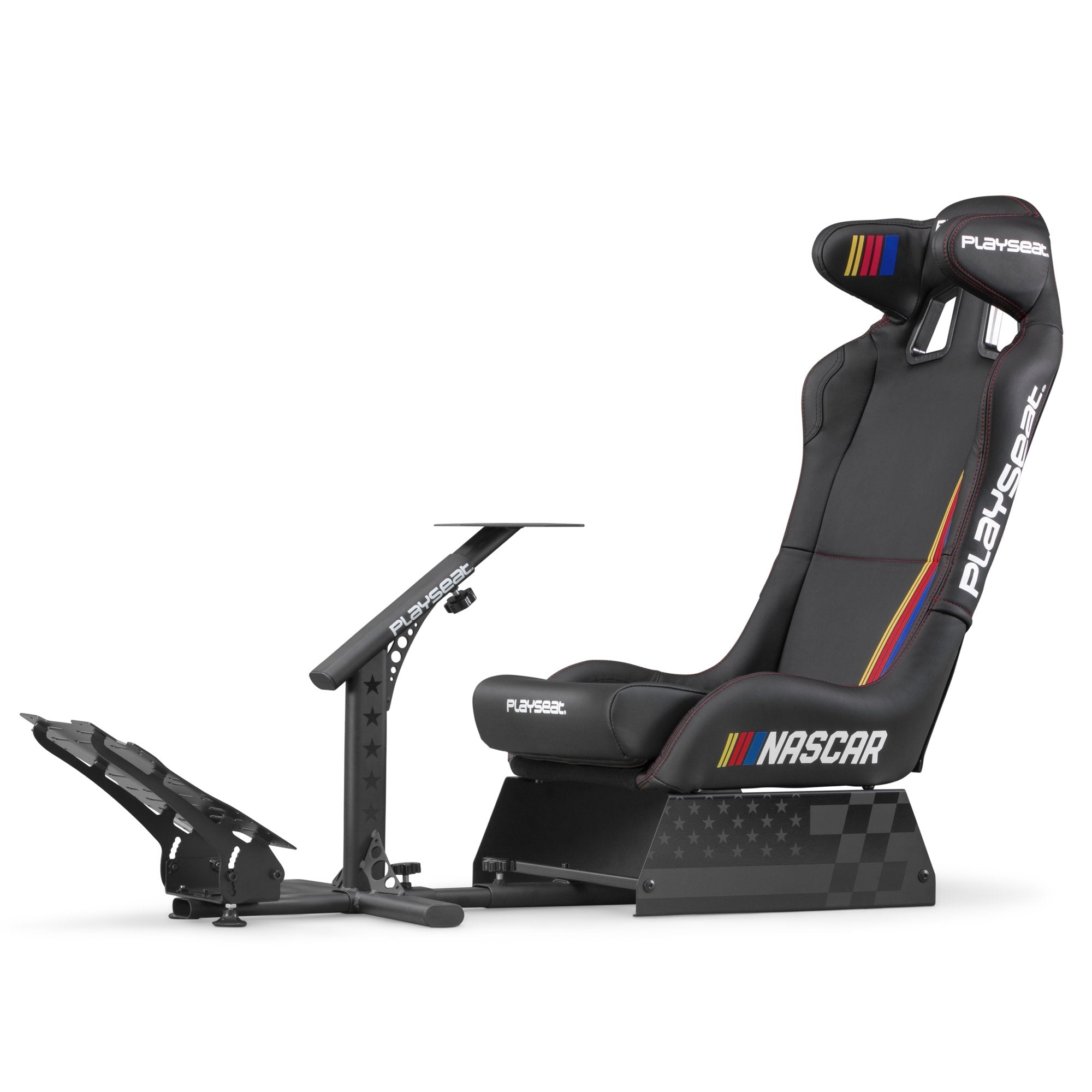 Playseat NAS.00226 Evolution Pro Sim Racing Cockpit Supports PC & Console Nascar Edition Black