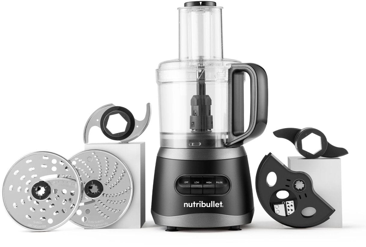 Nutribullet 7-Cup 450W Food Processor, Black