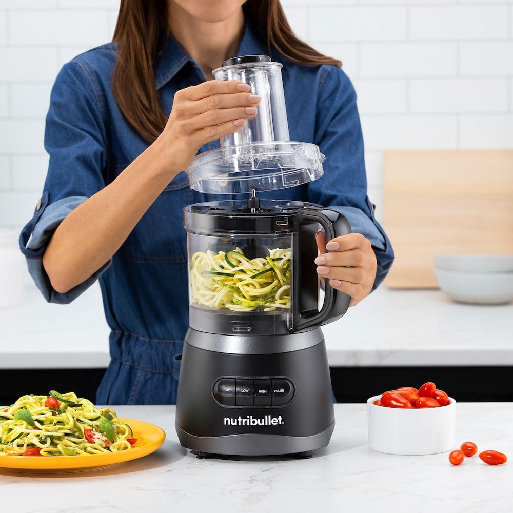 Nutribullet 7-Cup 450W Food Processor, Black