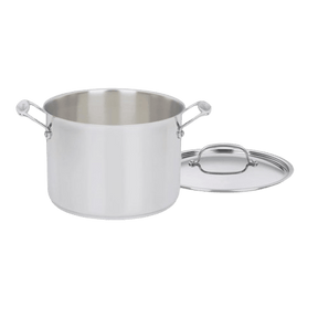Cuisinart Chef's Classic™ 8 Quart Stockpot with Cover, Silver