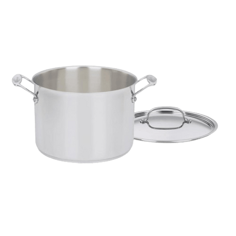 Cuisinart Chef's Classic™ 8 Quart Stockpot with Cover, Silver