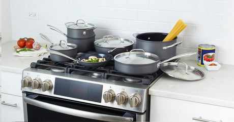 Cuisinart GreenGourmet Hard Anodized 12 Piece Set, Black