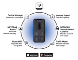 Netgear Nighthawk RS700S Tri-Band WiFi 7 Router, BE19000 Speed up to 19Gbps, 10 Gig Port, Covers Up to 3500 Sq. Ft., Black