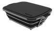 Cuisinart 4-in-1 Expandable Prep & Serve Tub, Black