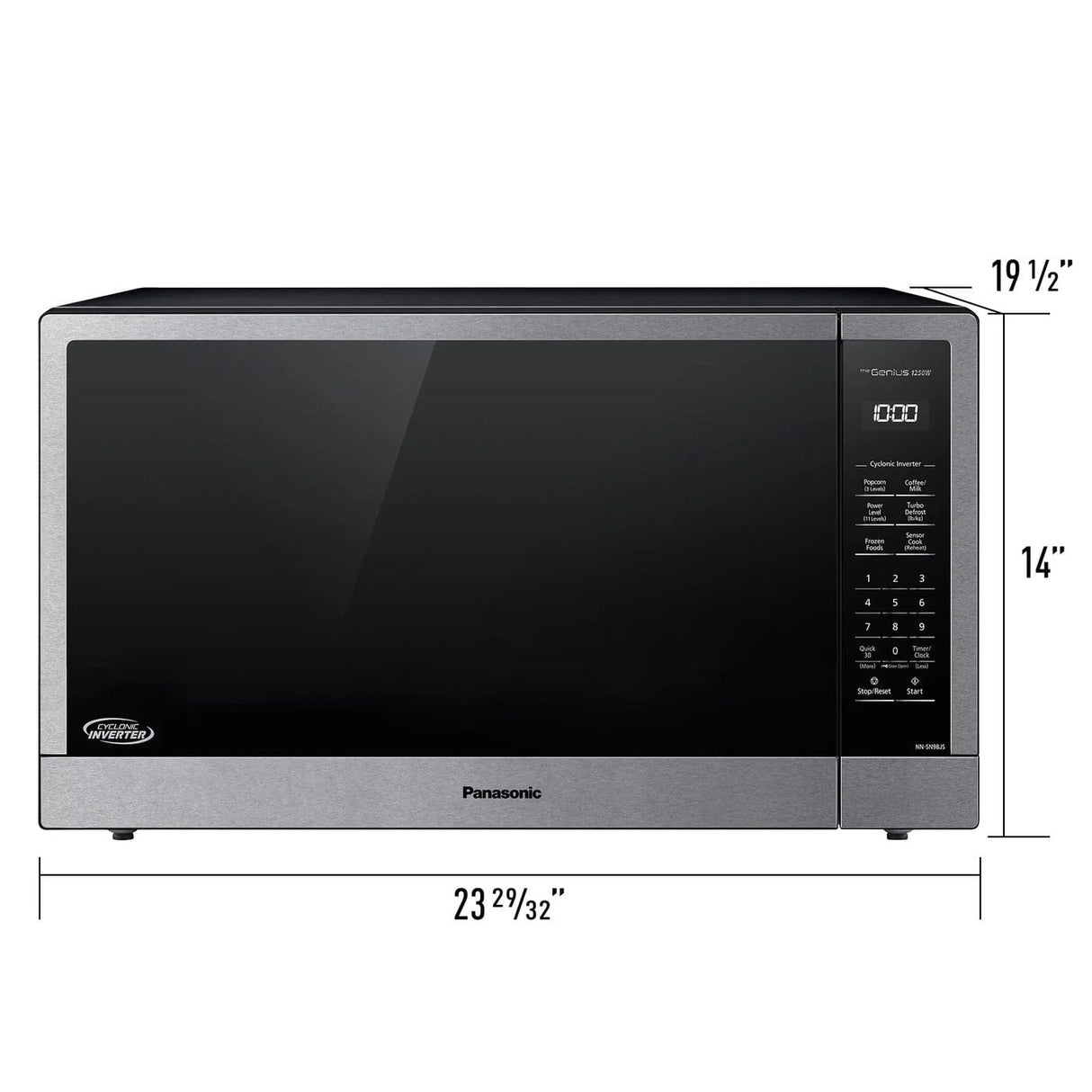Panasonic 2.2 cu.ft. Countertop Microwave with Cyclonic Wave Inverter - Certified Refurbished
