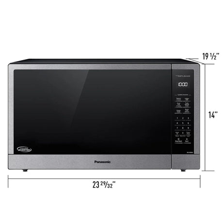 Panasonic 2.2 cu.ft. Countertop Microwave with Cyclonic Wave Inverter - Certified Refurbished