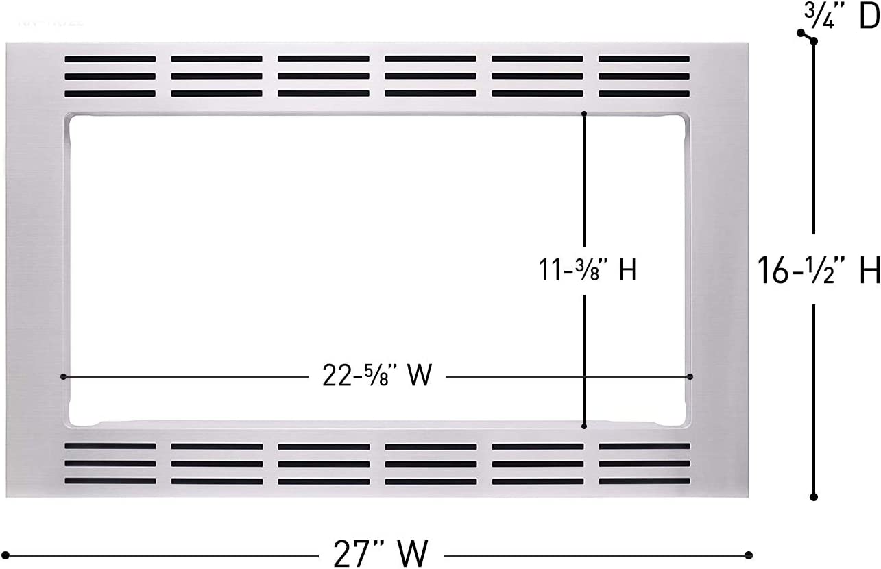 Panasonic 27" Trim Kit for 1.6 CF Microwave Ovens - Refurbished