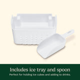 Cuisinart Compact Bullet Ice Cube Maker, White