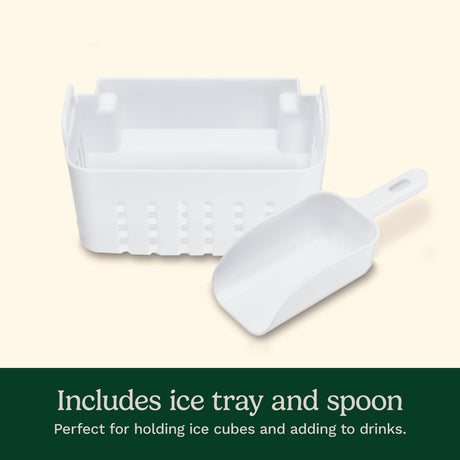Cuisinart Compact Bullet Ice Cube Maker, White