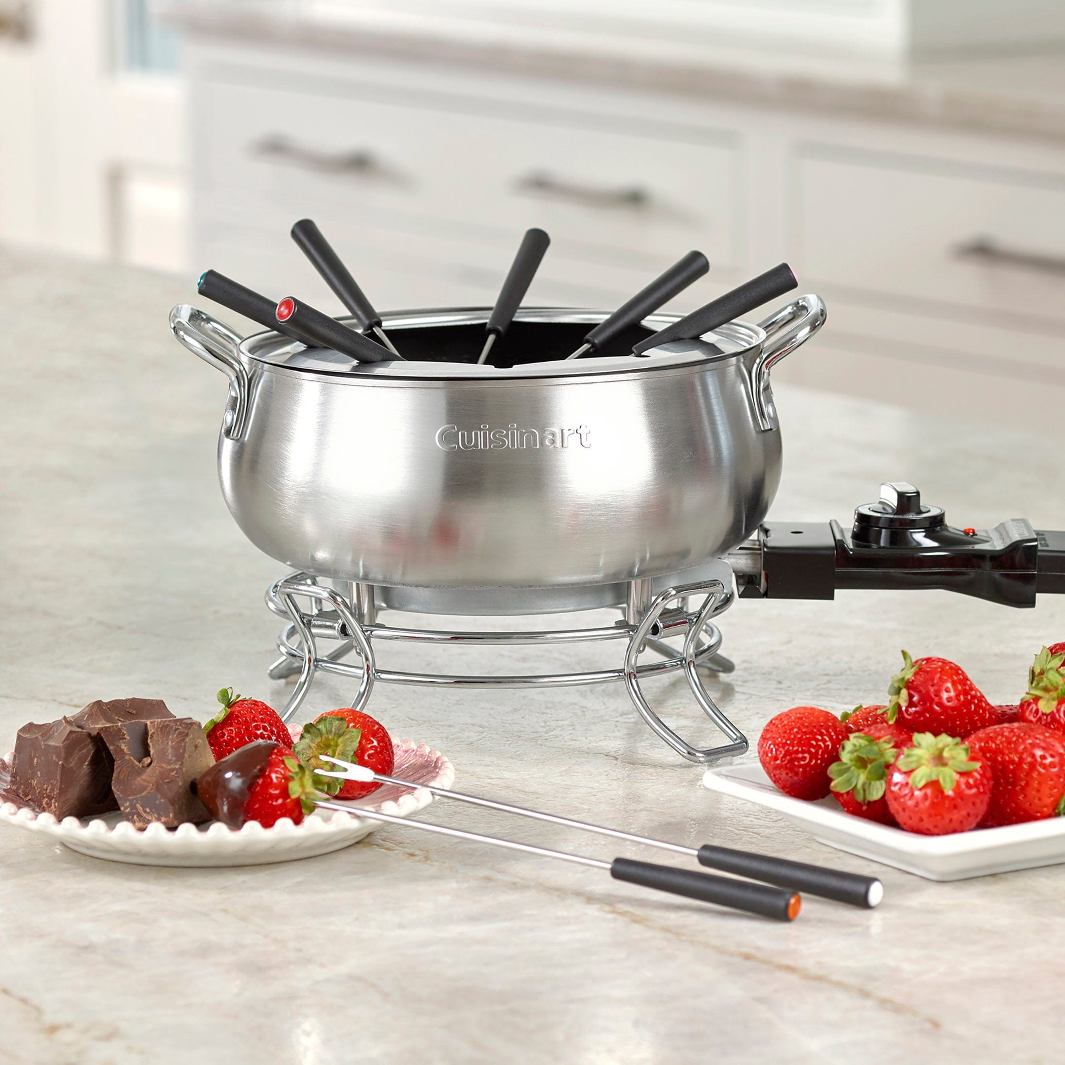 Cuisinart Electric Fondue Pot, Silver