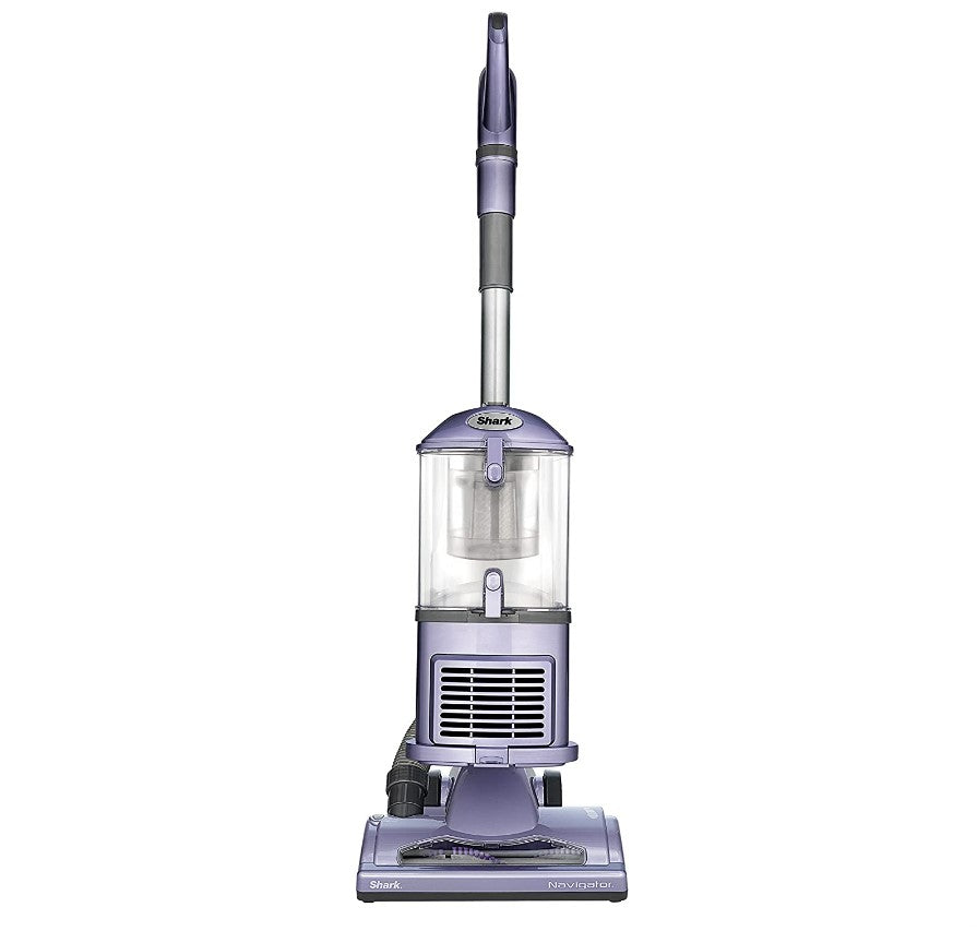 Shark NV351 Navigator Lift Away Upright Vacuum with Wide Upholstery and Crevice Tools, Lavender