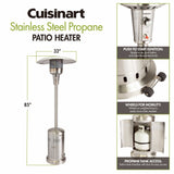 Cuisinart Stainless Steel Propane Patio Heater