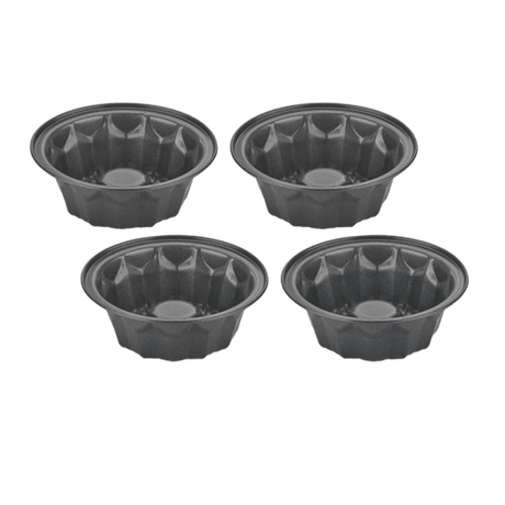 Cuisinart Mini Bundt Pans (Set of 4), Black