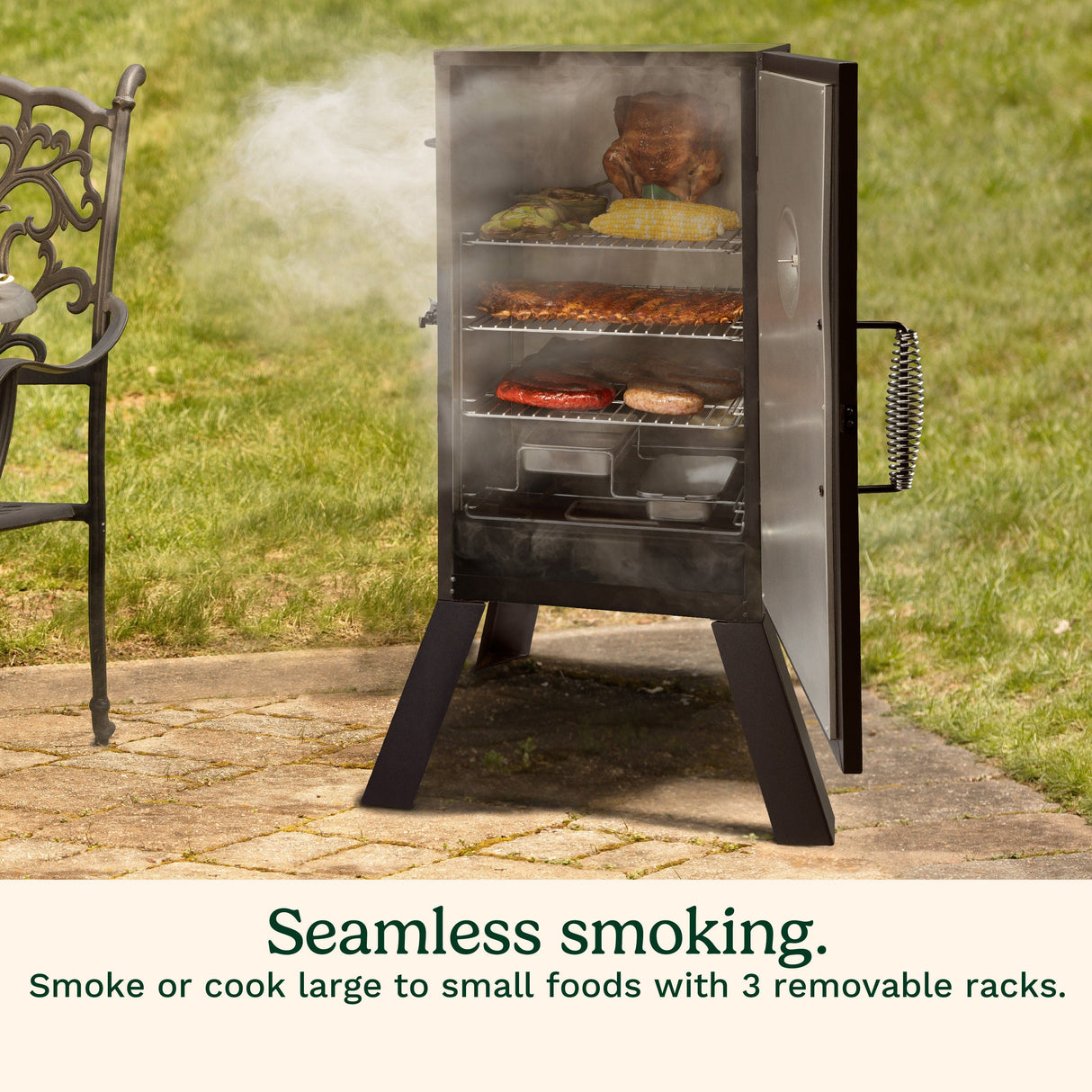 Cuisinart 30" Electric Smoker, Black