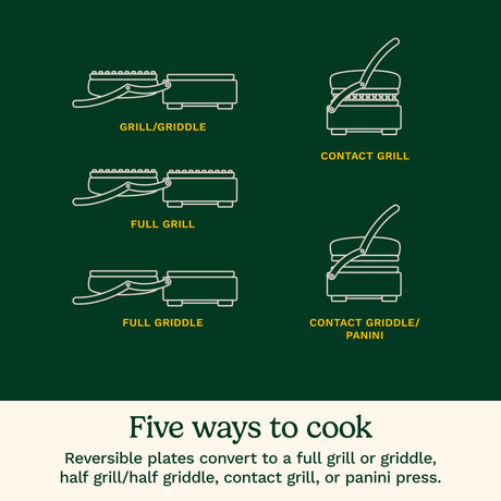 Cuisinart Griddler® Five, Silver