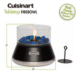 Cuisinart Petite Tabletop Fire Bowl, Black