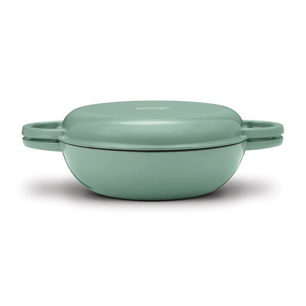 Cuisinart Chef's Classic™ Enameled 2-in-1 Cast Iron Multipurpose Set, Sage