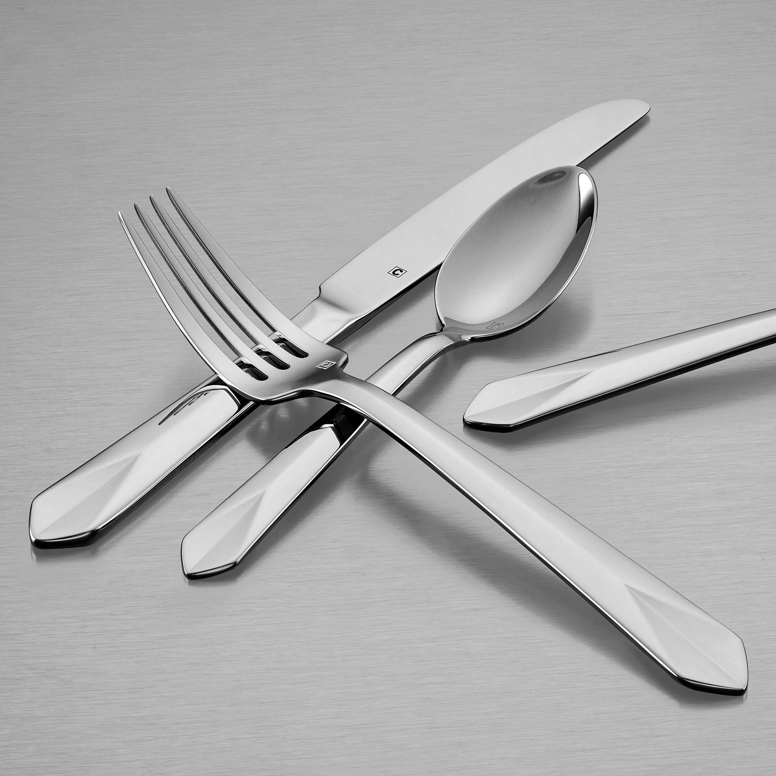 Cuisinart Elite Jolie Collection 20 piece Flatware Set, Silver