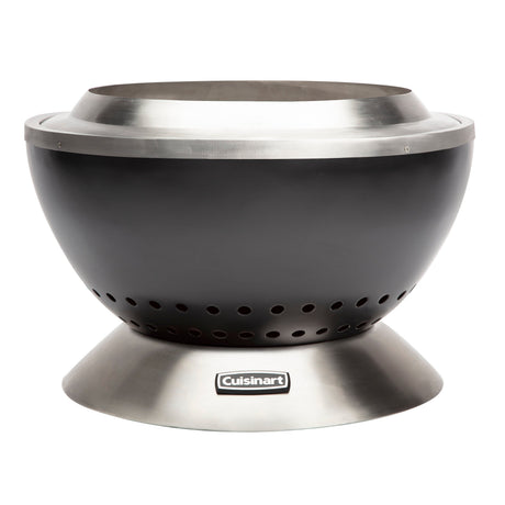 Cuisinart 24” Cleanburn Smokeless Fire Pit, Black