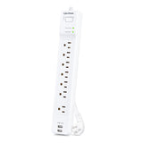 CyberPower Essential 7-Outlet Surge Protector, White