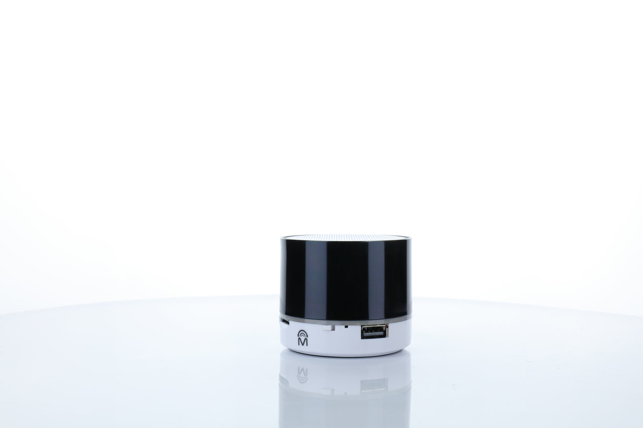 Pulse P72420 Mini Bluetooth Speaker 2 Pack Black, Silver or Gold