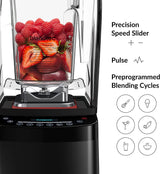 Blendtec Professional 800 Blender, WildSide+ Jar, 11 Speeds, Black