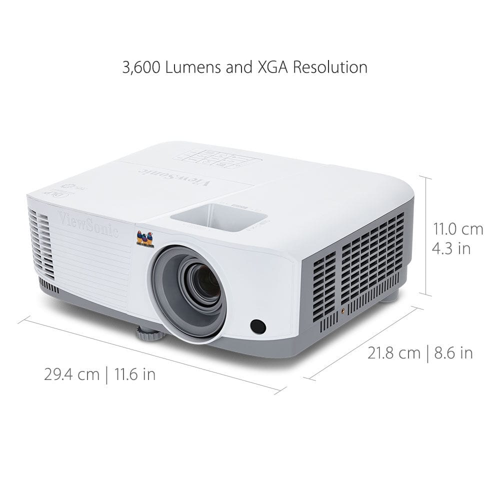 ViewSonic 3600 Lumens XGA HDMI Projector - Certified Refurbished