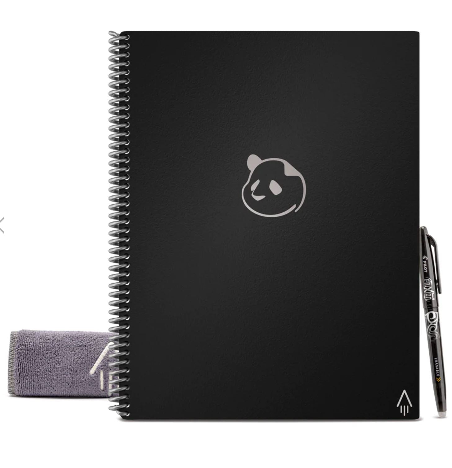 Rocketbook PAN-L-K-A Panda Planner Smart Reusable Planner- Black Letter