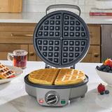 Cuisinart 4 Slice Belgian Waffle Maker - Round, Silver