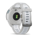 Garmin Forerunner 165 Music Running Smartwatch, GPS, WiFi, Mist Gray/Whitestone - Certified Refurbished
