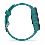 Garmin Forerunner 165 Music Running Smartwatch, GPS, WiFi, Turquoise/Aqua - Certified Refurbished