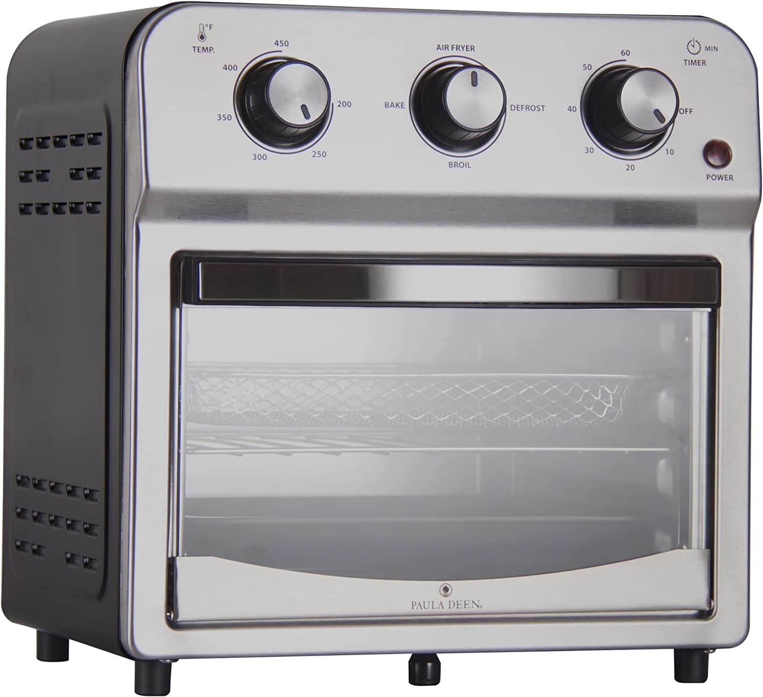 Paula Deen PDGA13SL01B 12.6 Quart Convection Air Fryer Oven Black