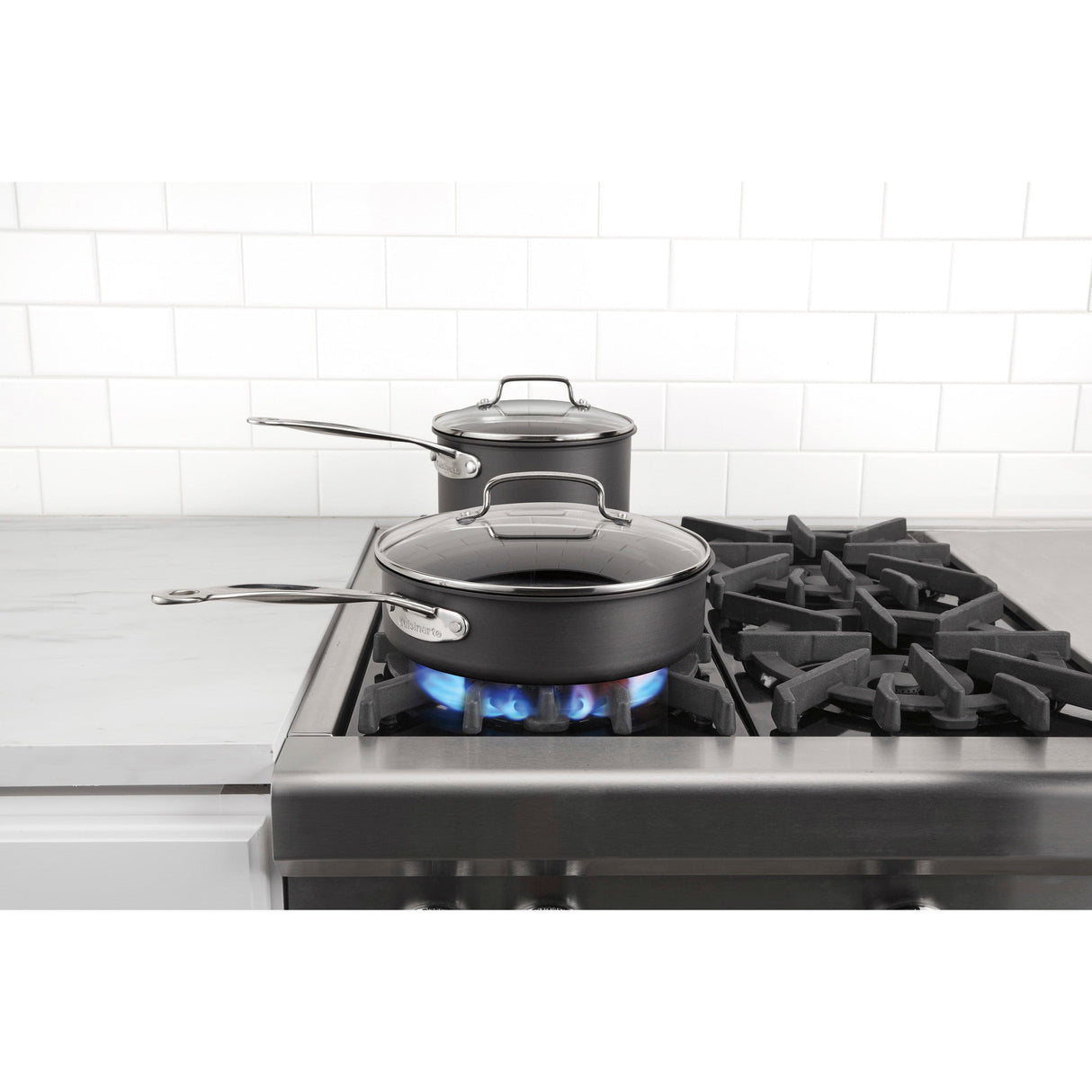 Cuisinart Chef's Classic™ Nonstick Hard Anodized Cookware 13 Piece Set, Black