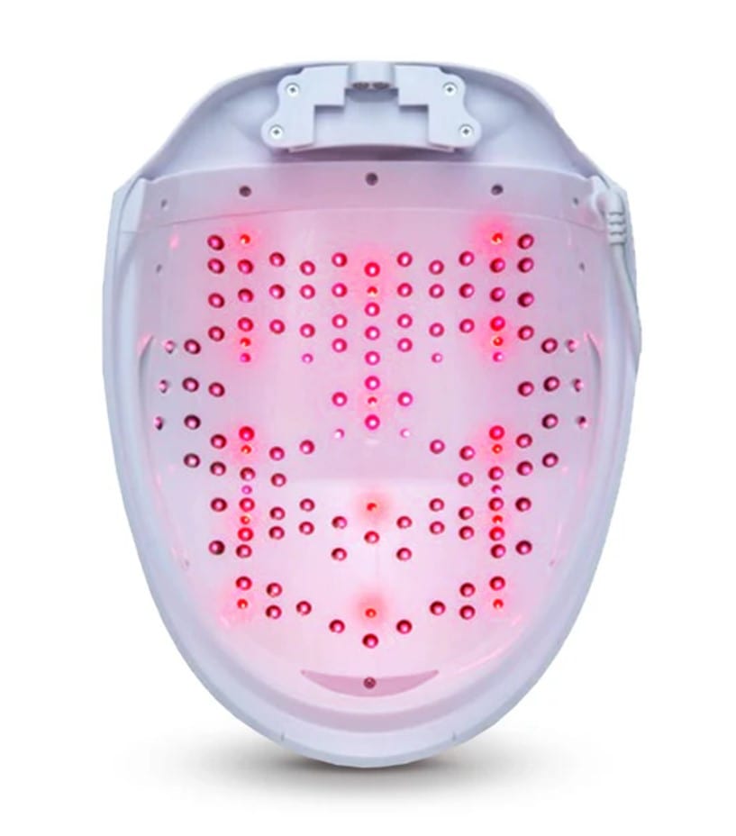 iDerma No Touch, Full-Face Red and Infrared Light Therapy for Fast Smoother, Younger-Looking Skin LED Mask