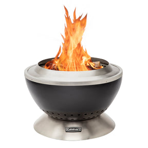 Cuisinart 24” Cleanburn Smokeless Fire Pit, Black