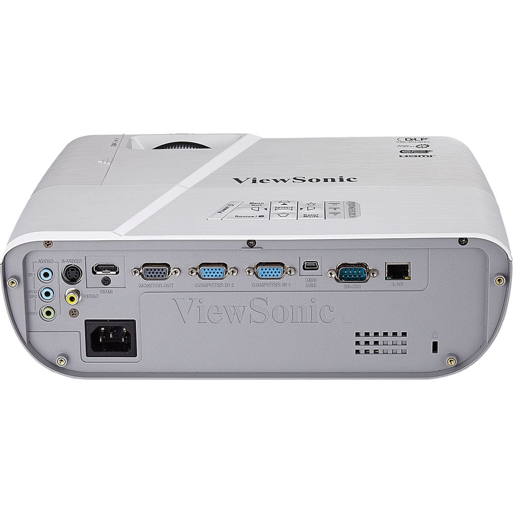 ViewSonic 3500 Lumens XGA HDMI Short Throw Projector - Certified Refurbished