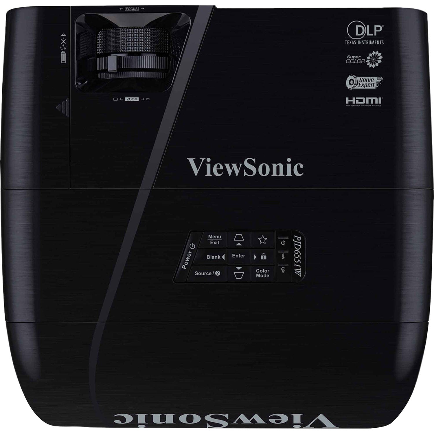 ViewSonic PJD6551W 3300 Lumens WXGA Networking Home and Office Projector