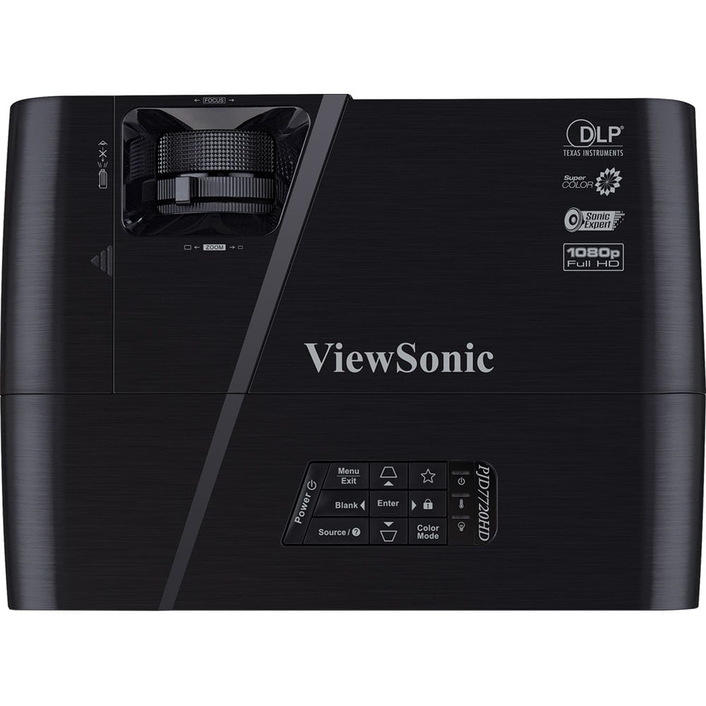 ViewSonic 3200 Lumens 1080p HDMI Home Theater Home and Office Projector