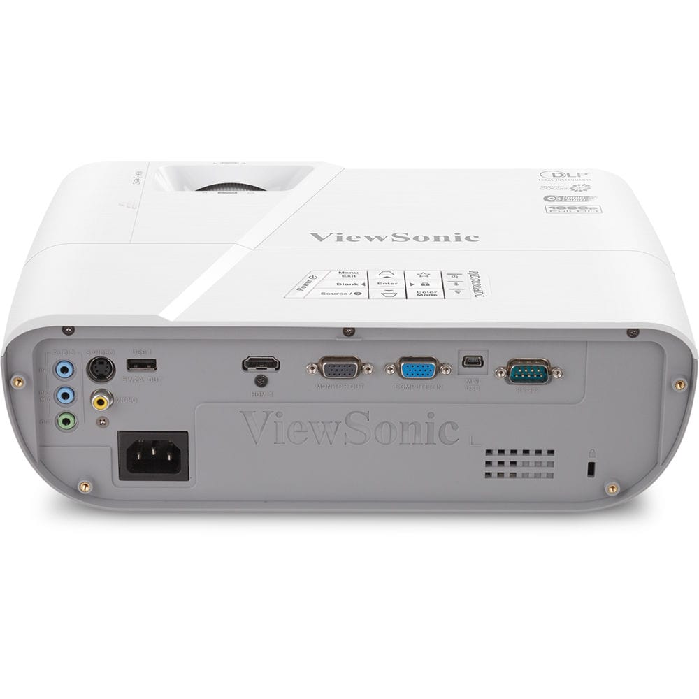 ViewSonic LightStream 3200 Lumens Full HD 1080p Short Throw Home Theater Home and Office Projector