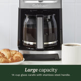 Cuisinart 14-Cup PerfecTemp® 14-Cup Coffee Maker with Over Ice, Silver