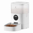 Petlibro 6L Automatic Pet Feeder, Customizable Feeding Schedule, Auto Dry Food Dispenser, White - Certified Refurbished