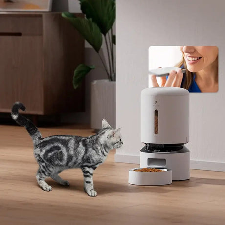 PETLIBRO Granary 5L Automatic Pet Feeder, Camera Monitoring, White - Certified Refurbished