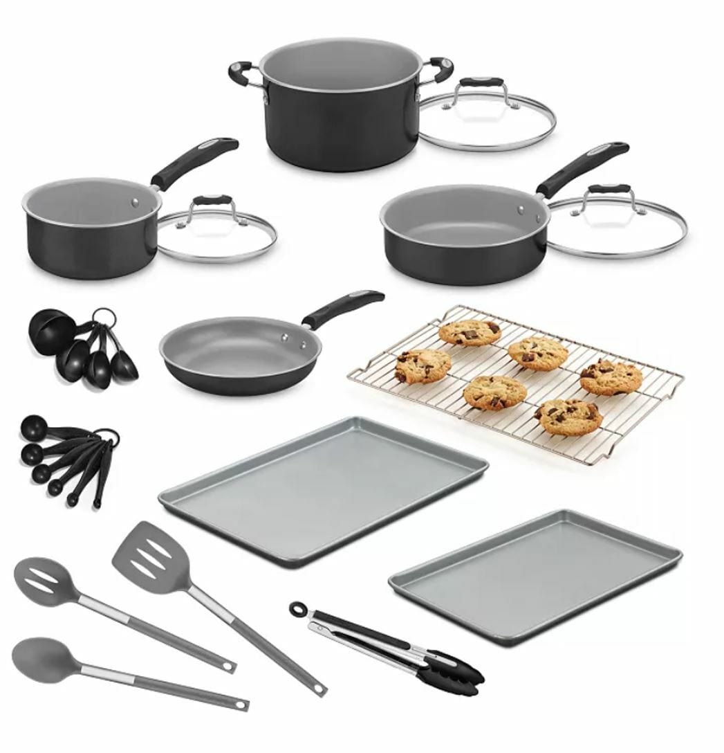 Cuisinart Complete Chef Non-stick Cookware 24-Piece Set