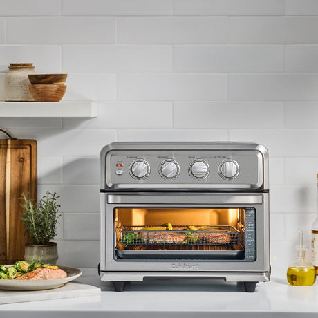 Cuisinart Air Fryer Toaster Oven with Grill, Silver