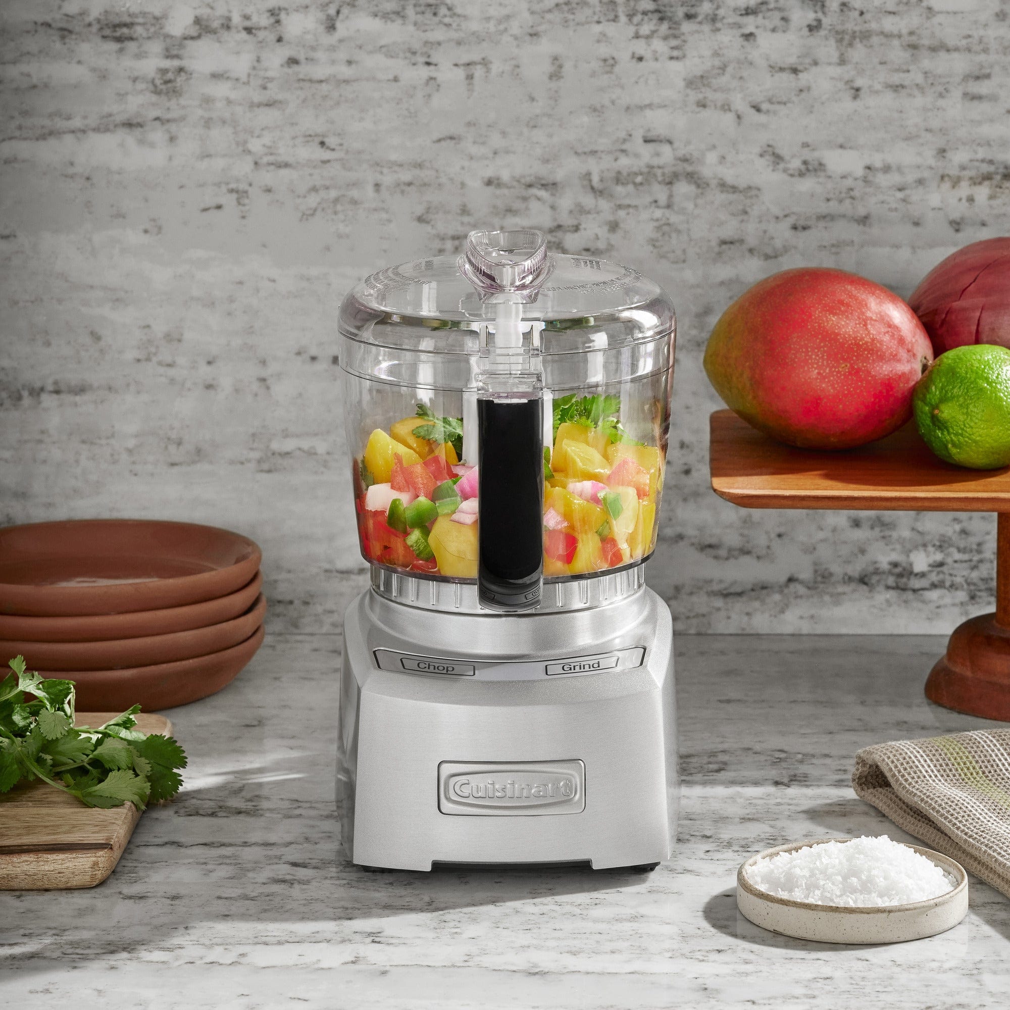 Cuisinart Elite Collection 4 Cup Chopper/Grinder, Gray