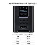 CyberPower Smart App Sinewave UPS System, 1500VA/1500W, 8 Outlets, AVR, Mini-Tower with Network Card - Certified Refurbished