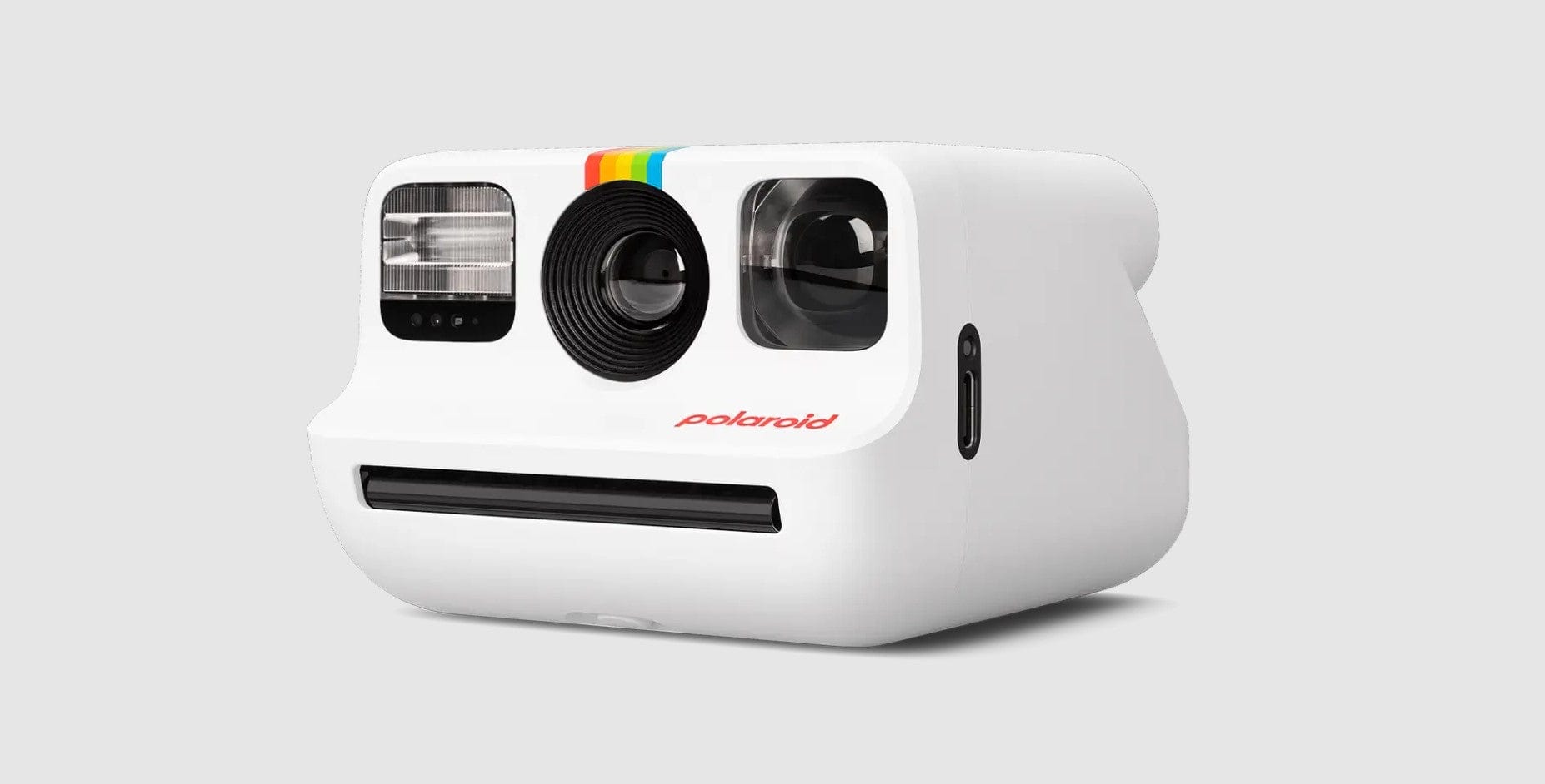 Polaroid Go Instant Mini Camera With Clip, White