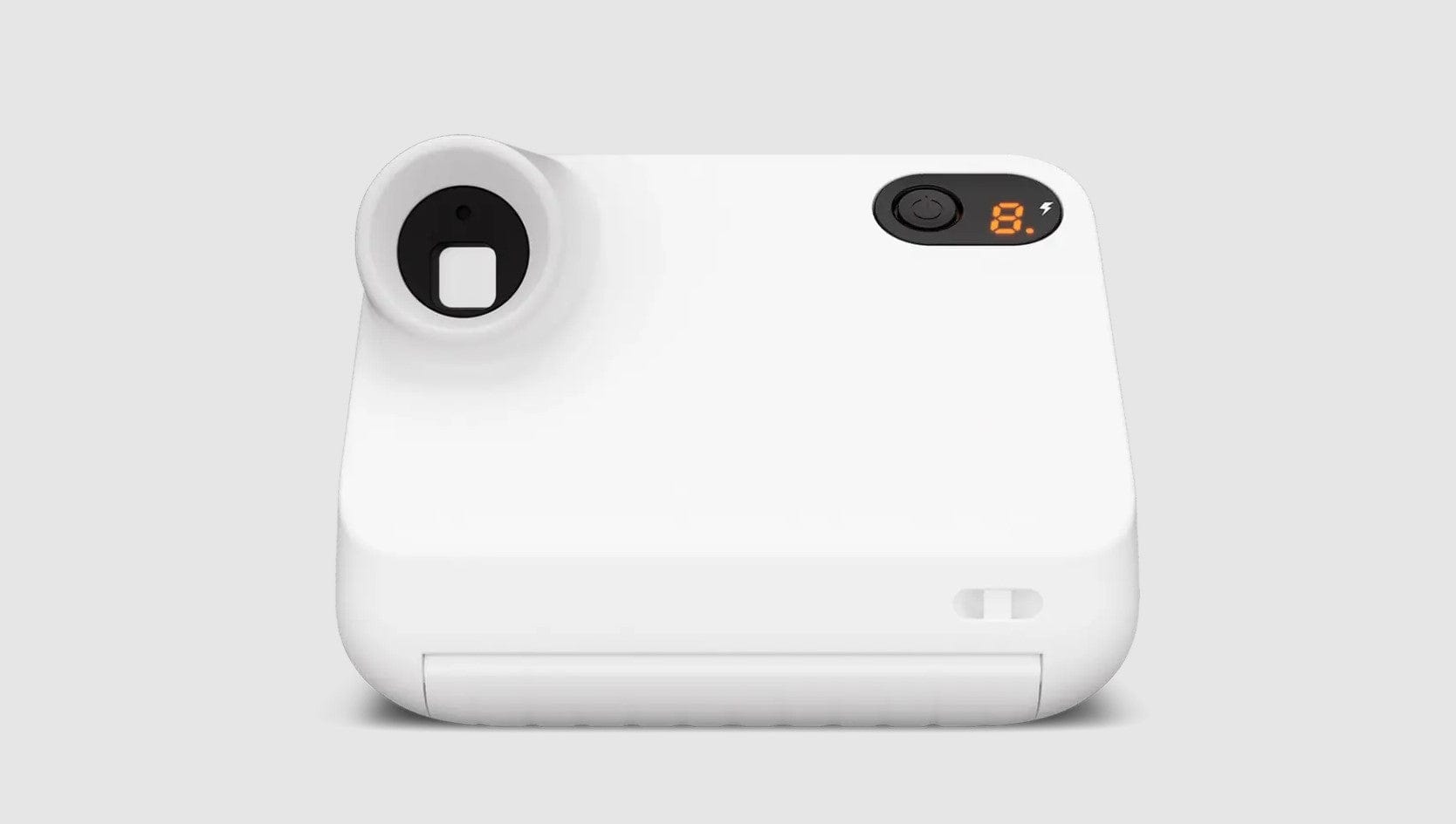 Polaroid Go Instant Mini Camera With Clip, White