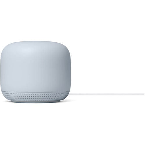 Google Nest Wi-Fi Add-On Point Range Extender with Google Assistant, Smart Tech, 1600 Sq. Ft. Coverage Area, Mist - Refurbished