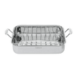 Cuisinart Chef's Classic™ Stainless 16" Roasting Pan with Rack, Silver